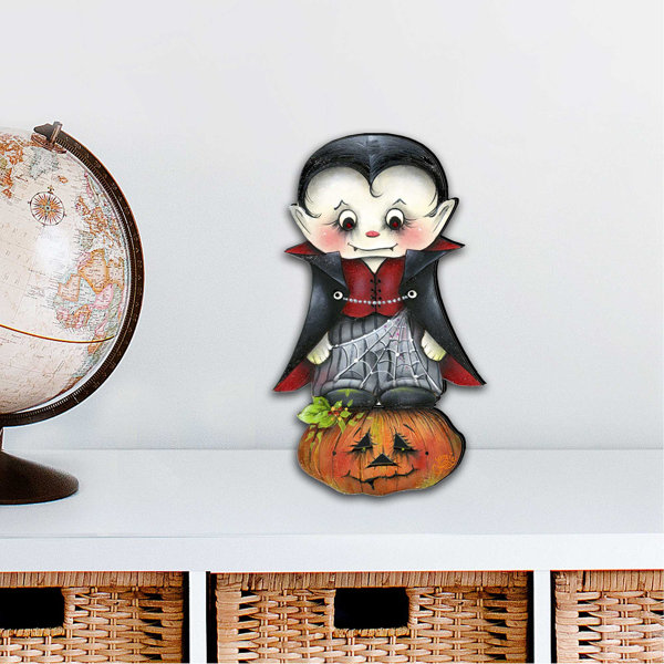 The Holiday Aisle® Dracula Diminutive Wall Decor Wayfair